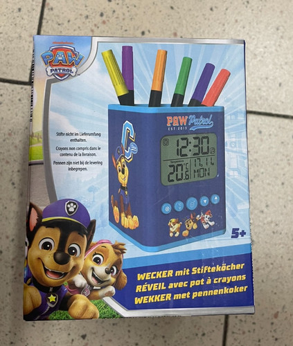 Paw patrol kinderwecker - patrol, +