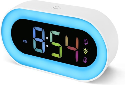 Digitaler kinderwecker mit - kinderwecker,