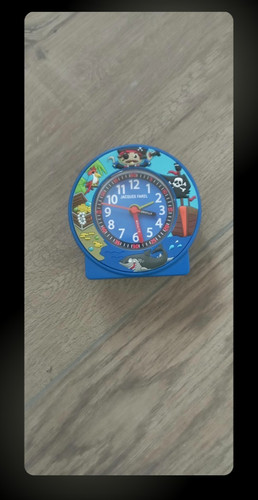 Piraten wecker blau kinder 6 - blau,