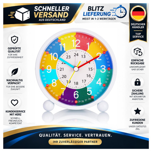 Kinderwecker analog ohne - kinderwecker,